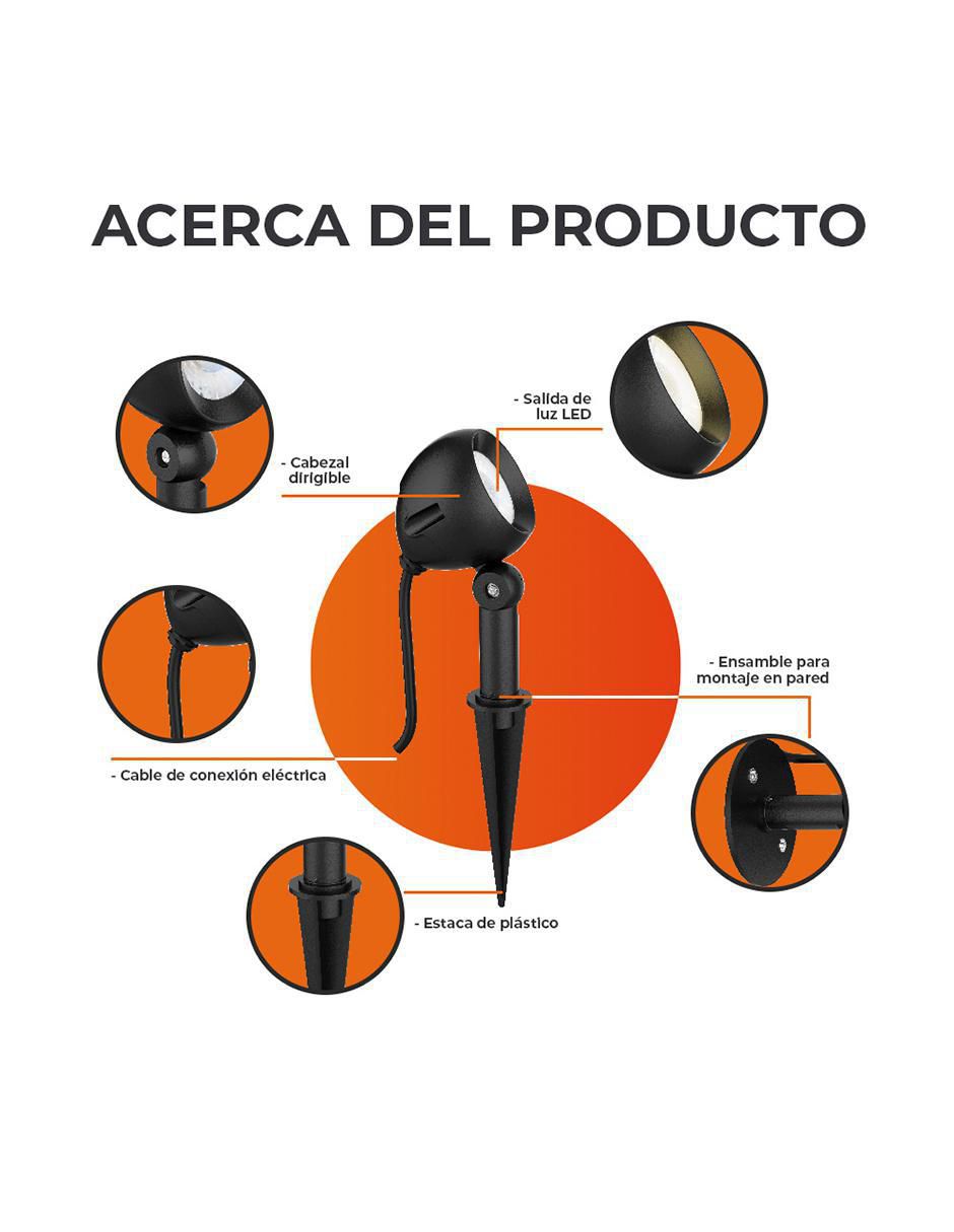 Lámpara de pie LED Marga 3