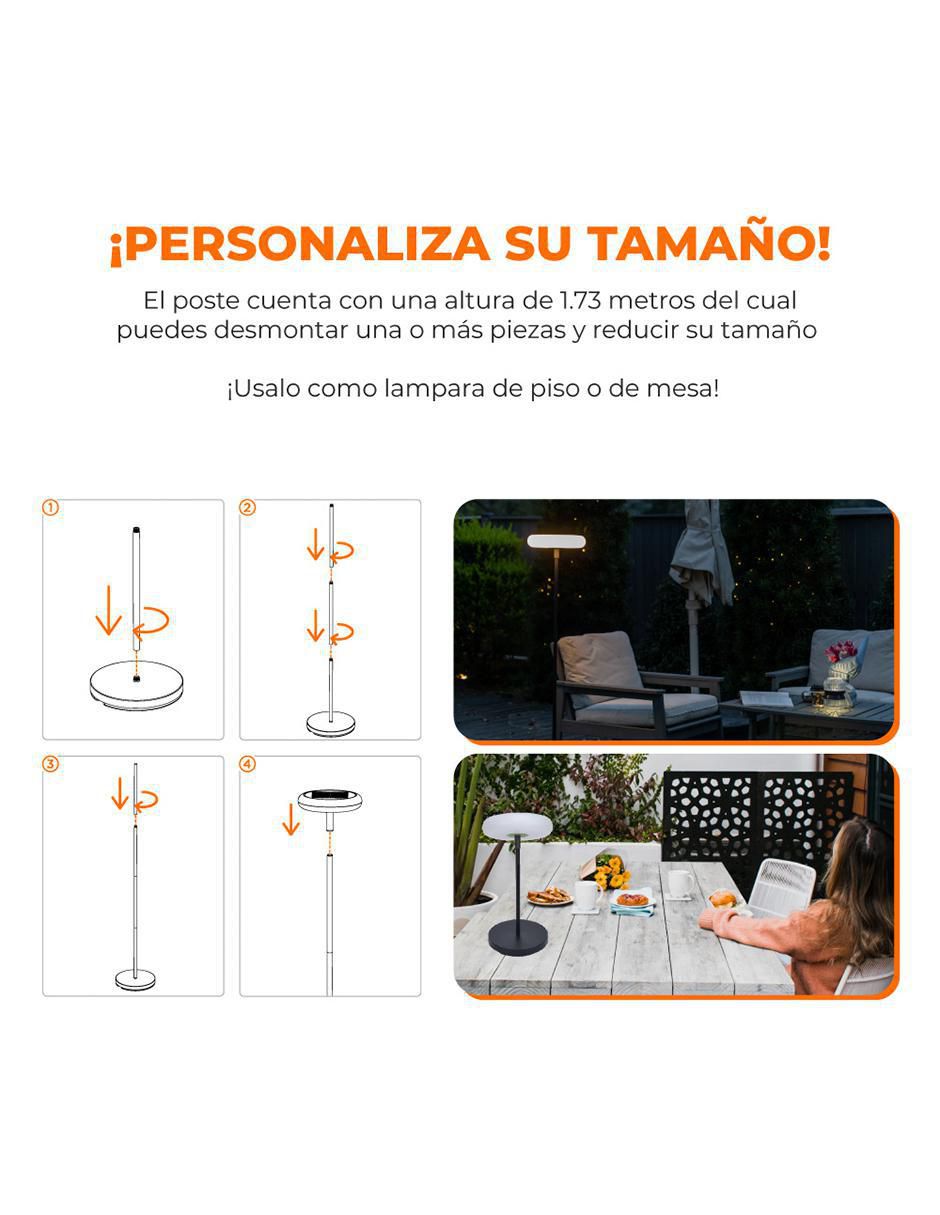 Lámpara de pie LED Prior 2