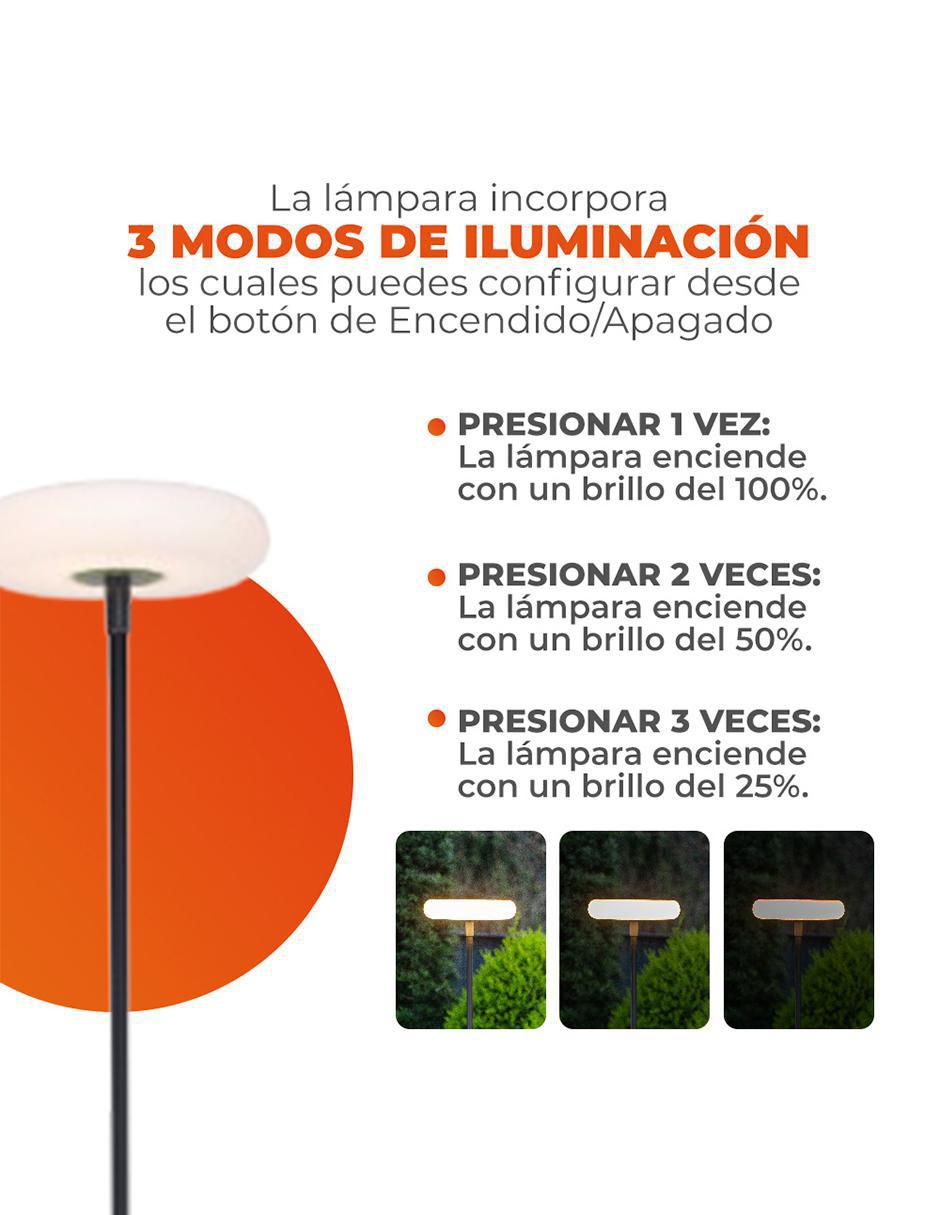 Lámpara de pie LED Prior 3