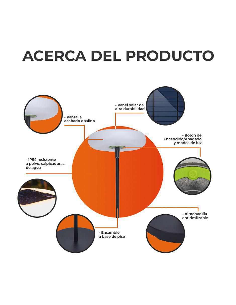Lámpara de pie LED Prior 5