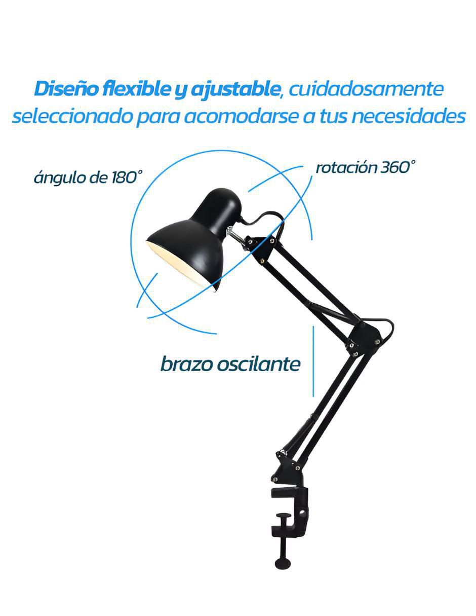 Lámpara de escritorio incandescente 7