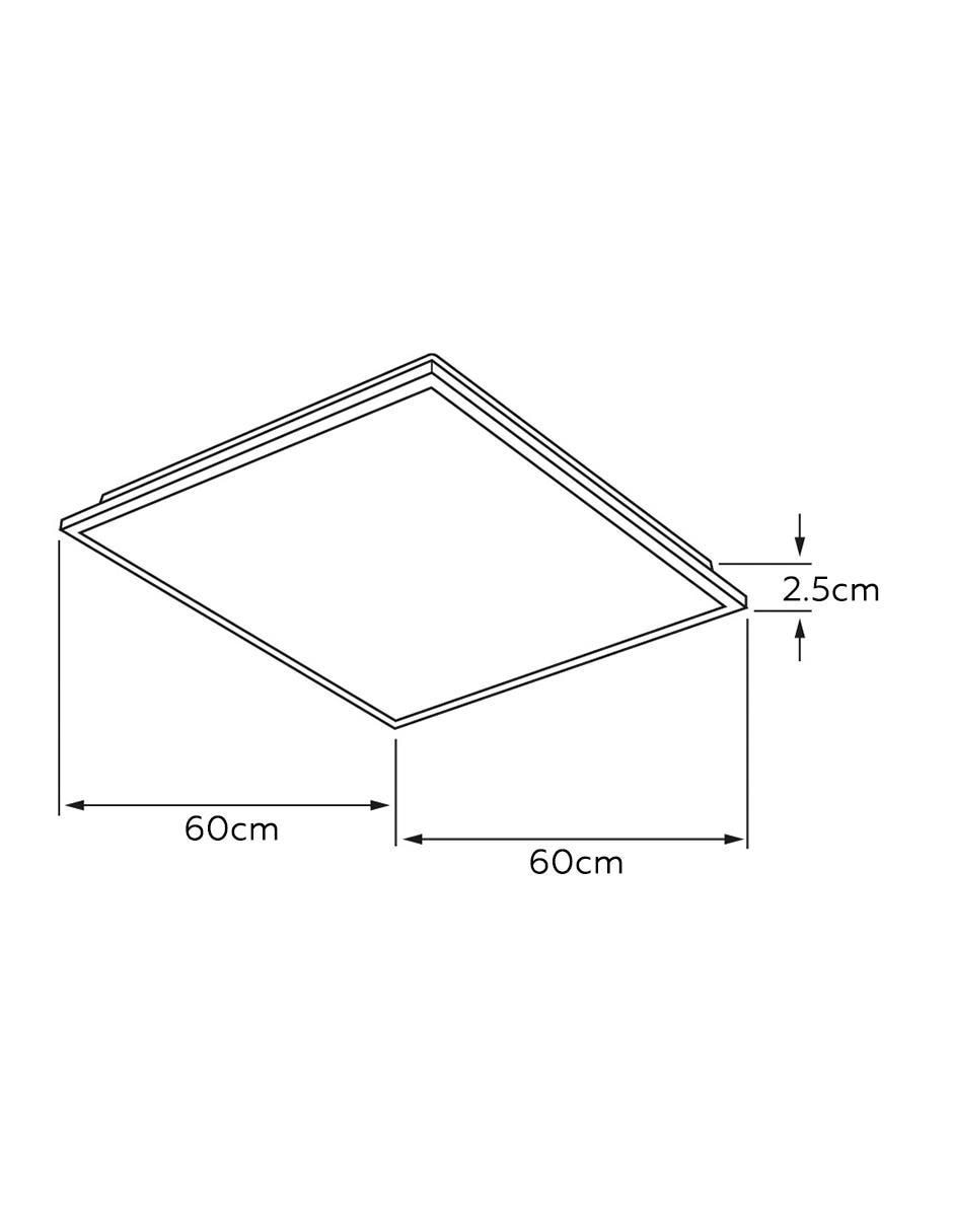 Plafón LED Columbus II 10
