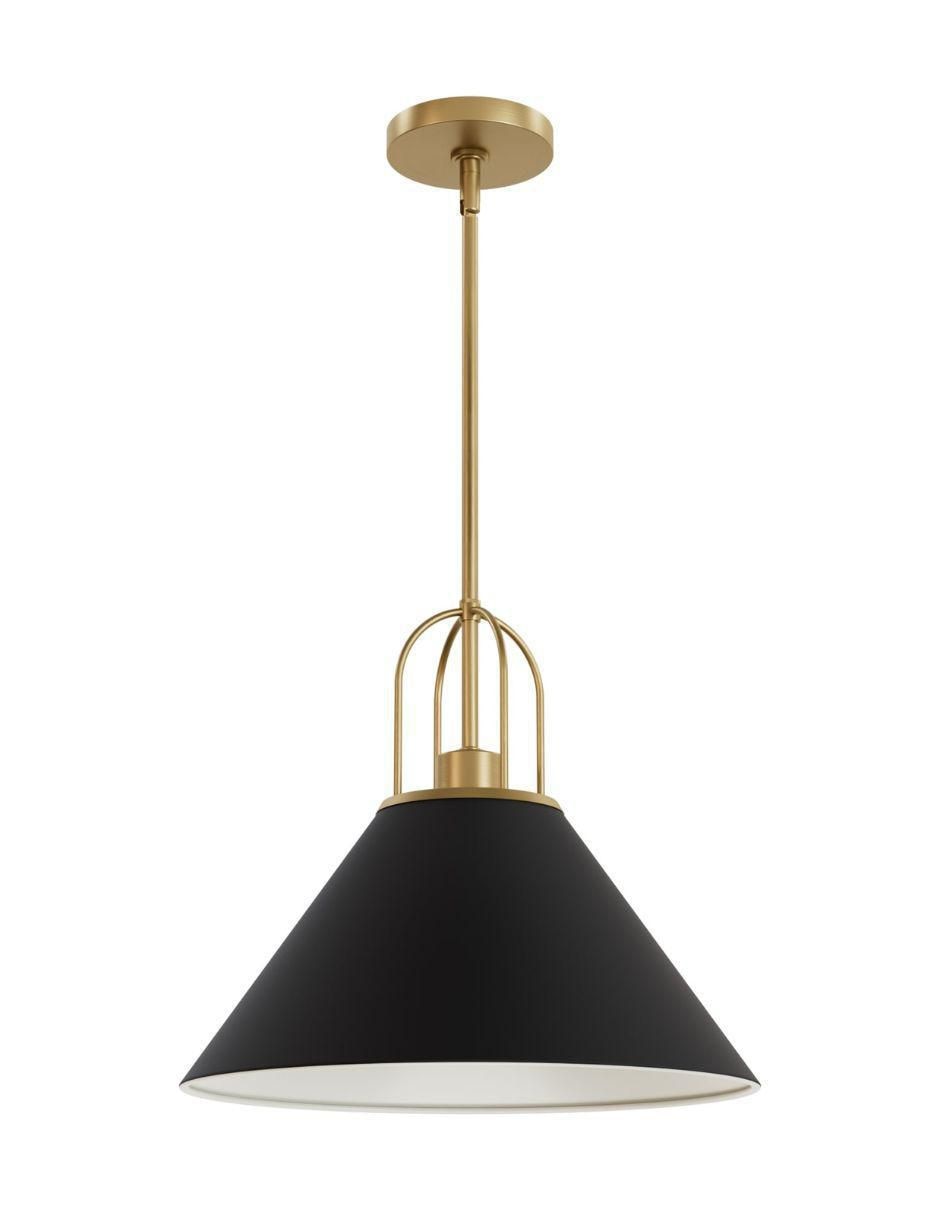 Lámpara colgante Hunter incandescente y led Carrington