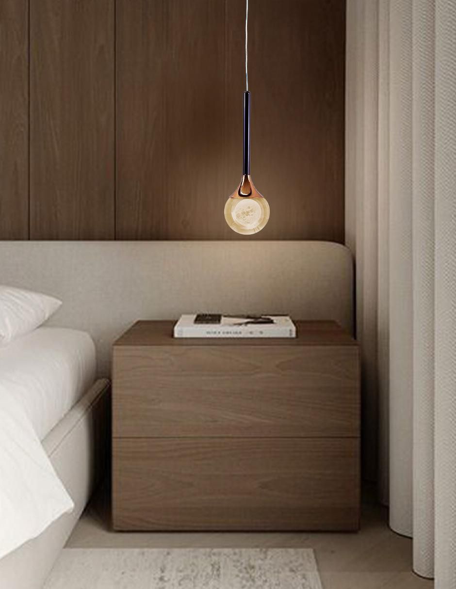 Lámpara colgante LED Gamalux