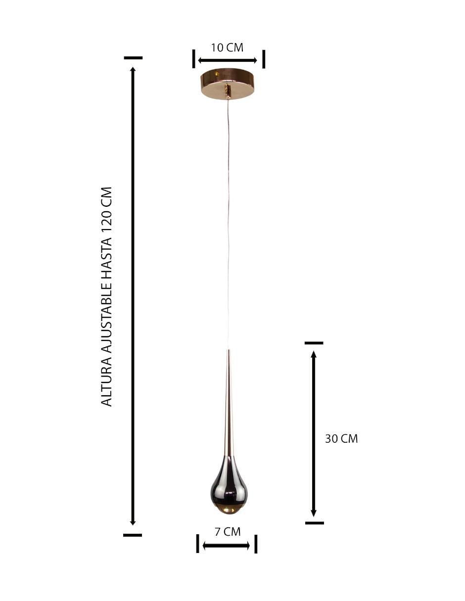 Lámpara colgante LED Gamalux