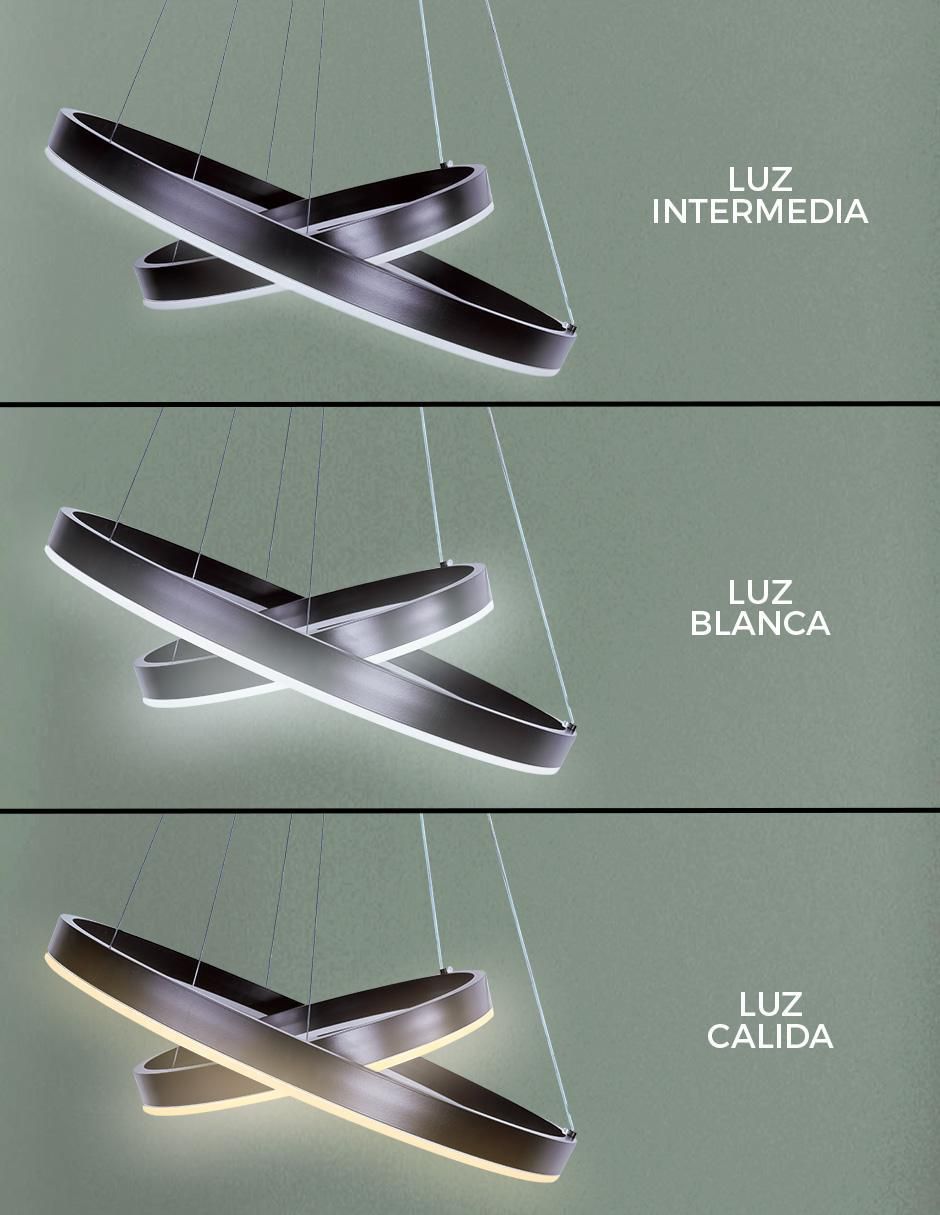 Lámpara colgante LED Gamalux