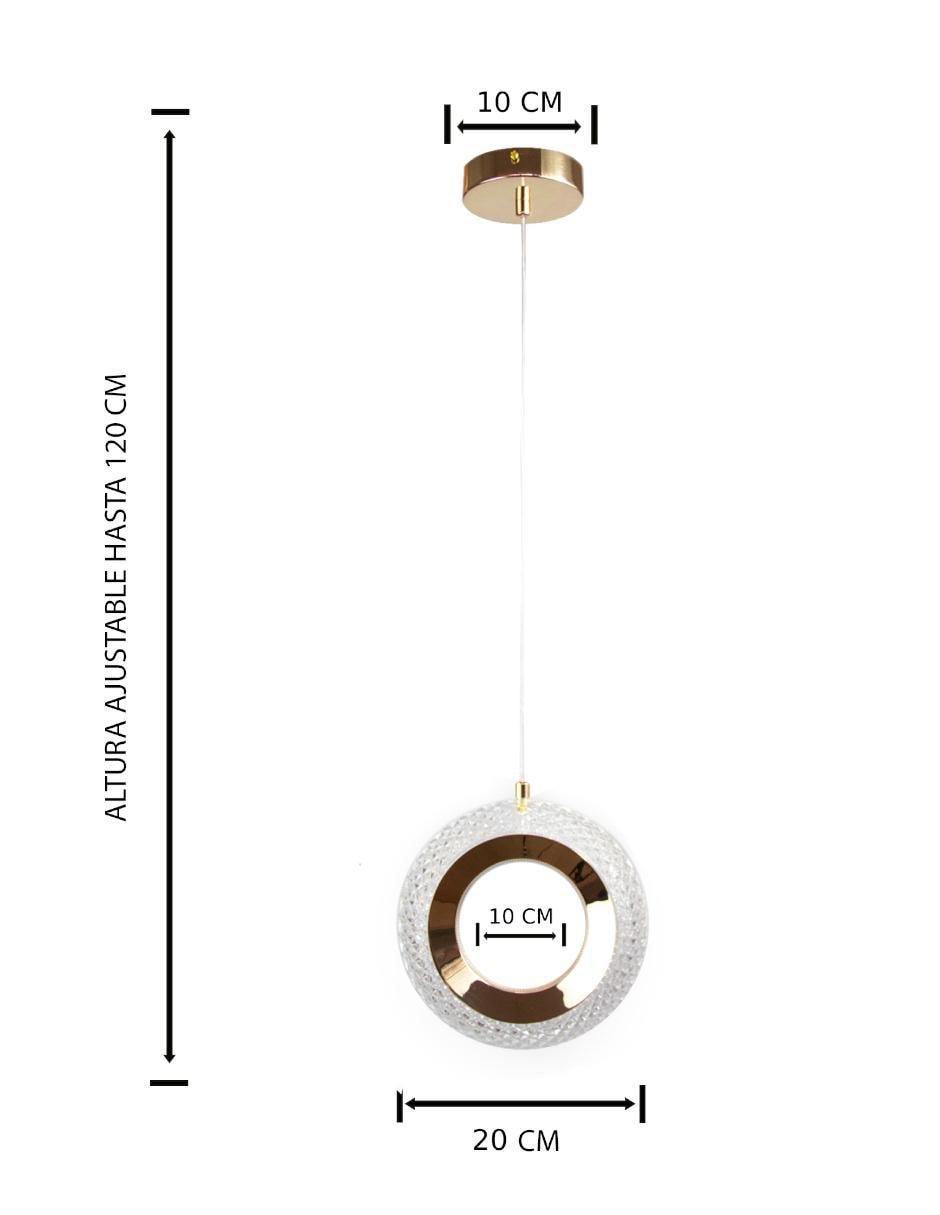Lámpara colgante LED Gamalux