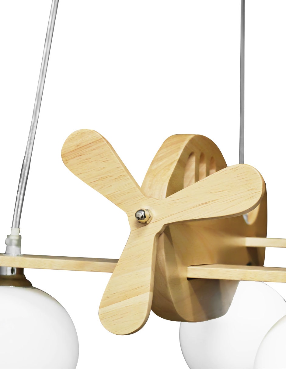 Lampara colgante led avion 5