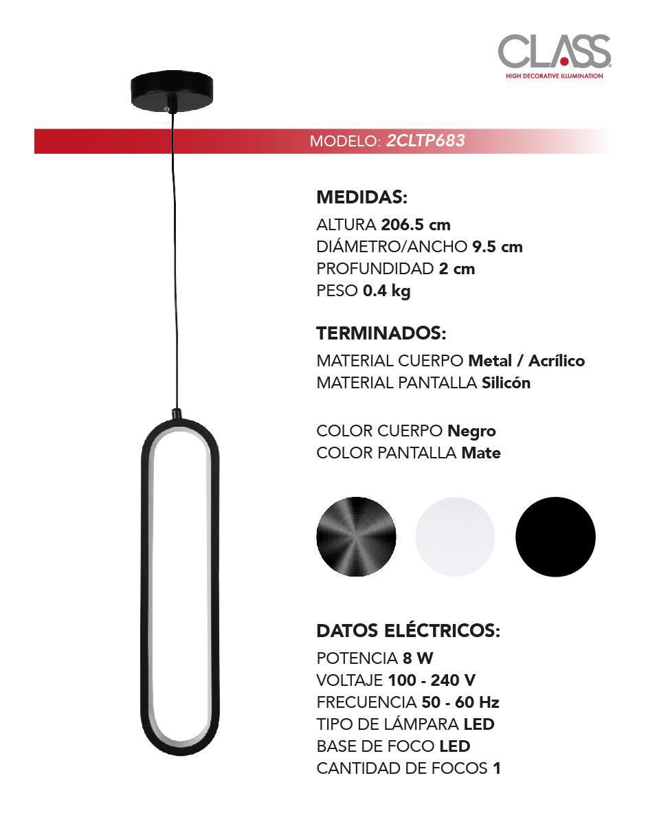Lámpara colgante LED Class