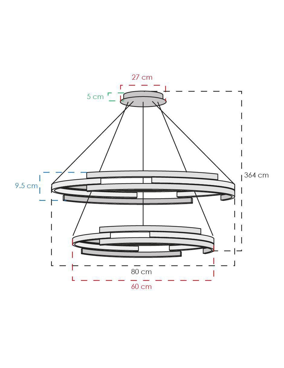 Lámpara colgante LED Class