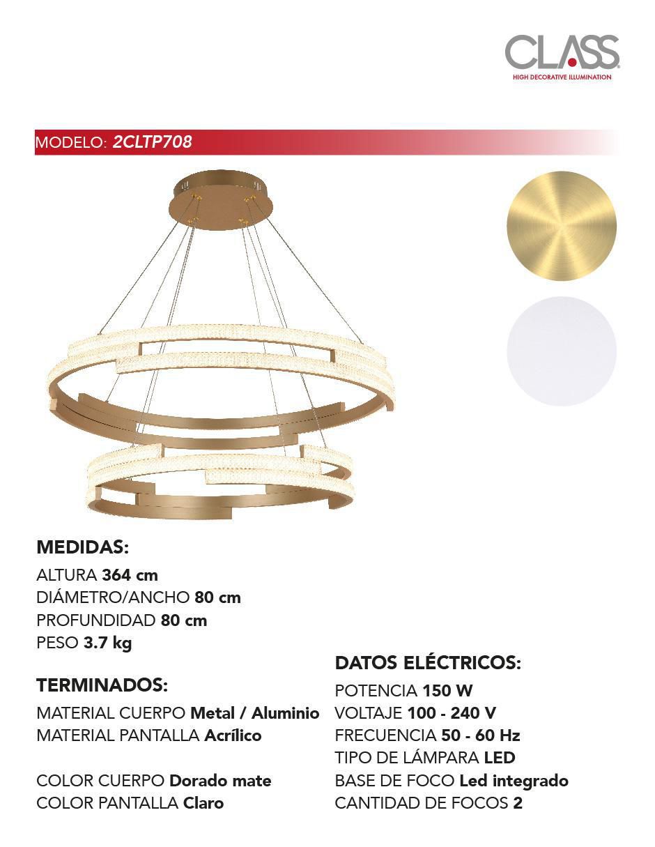 Lámpara colgante LED Class