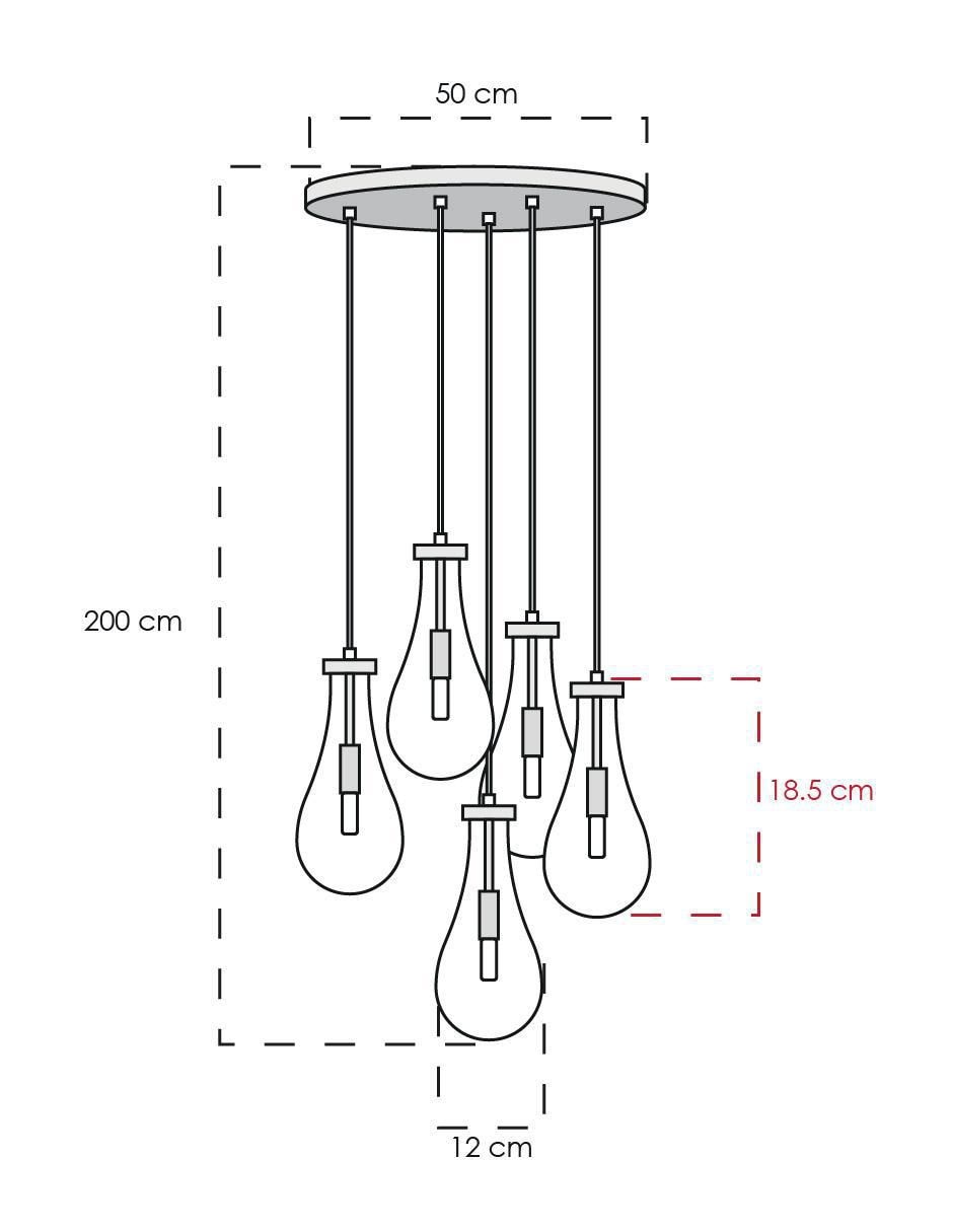 Lámpara colgante LED Class