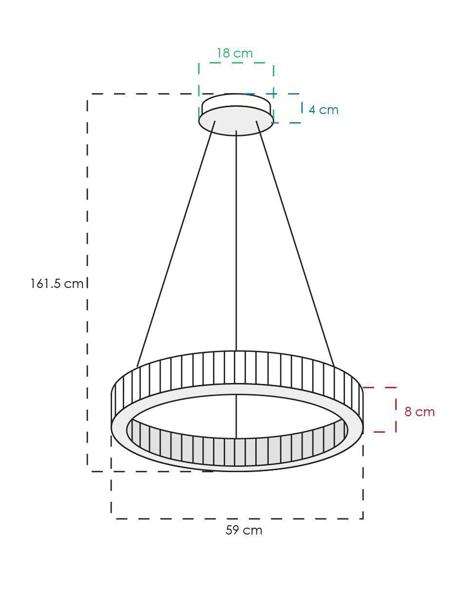 Lámpara colgante LED Class