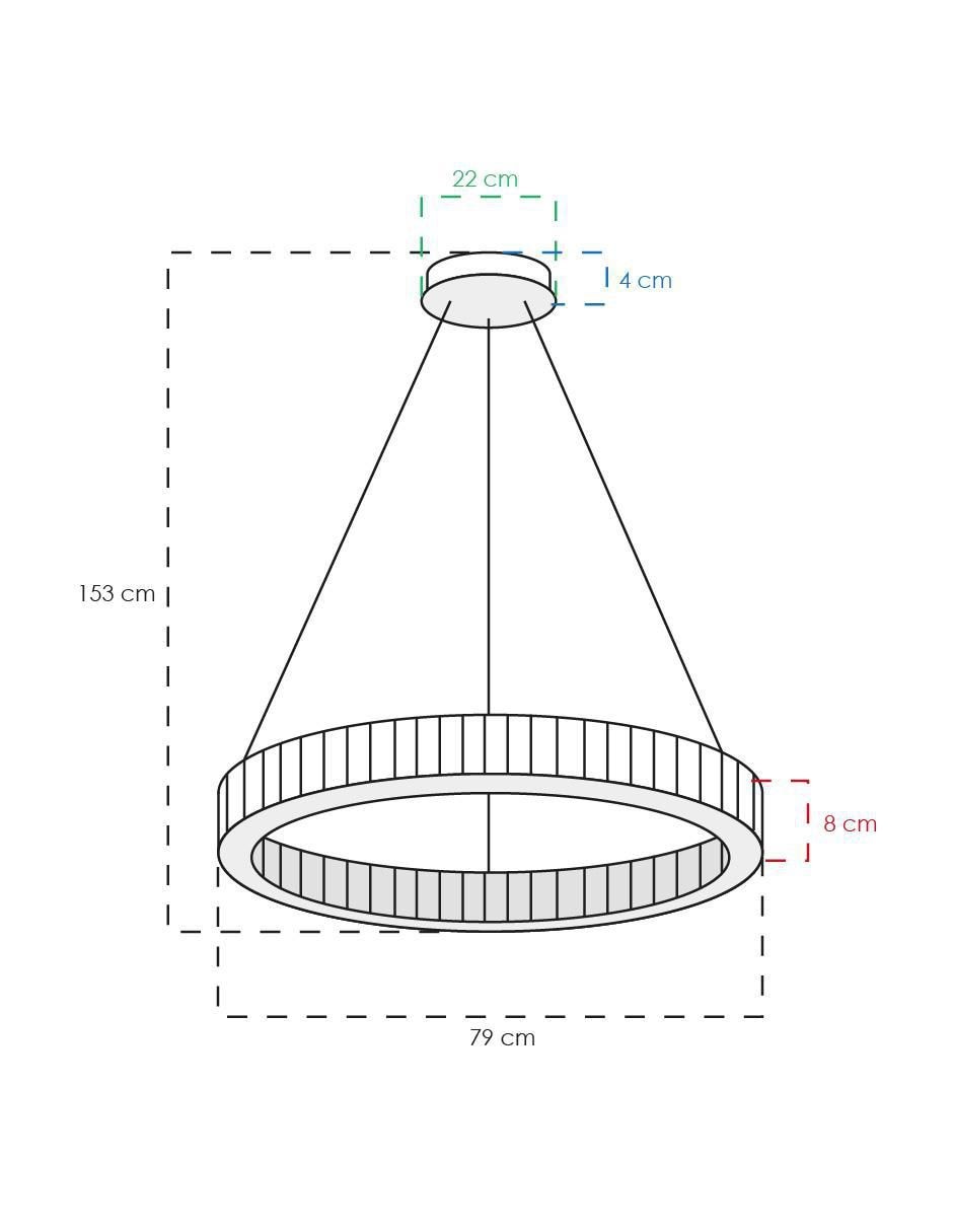 Lámpara colgante LED Class