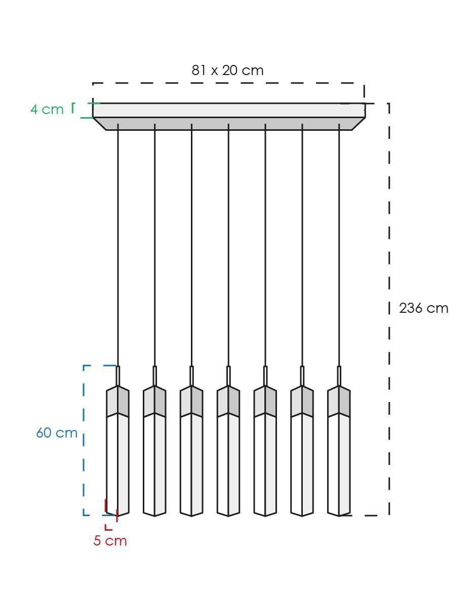 Lámpara colgante LED Class