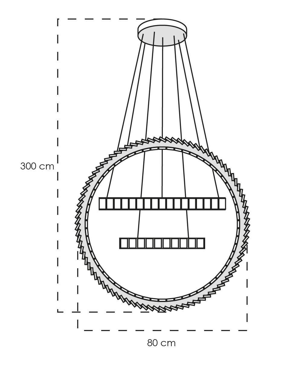 Lámpara colgante LED Class