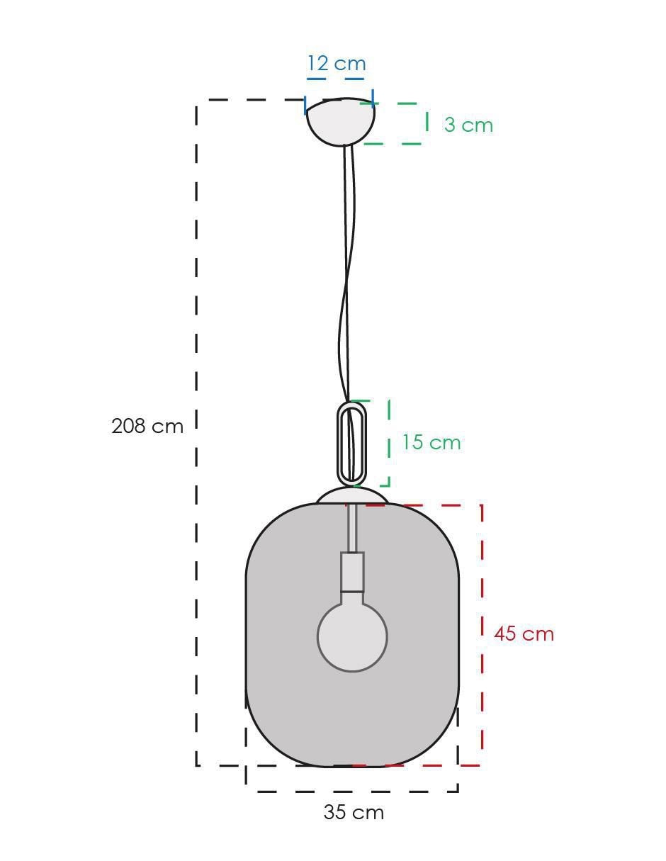 Lámpara colgante LED Class