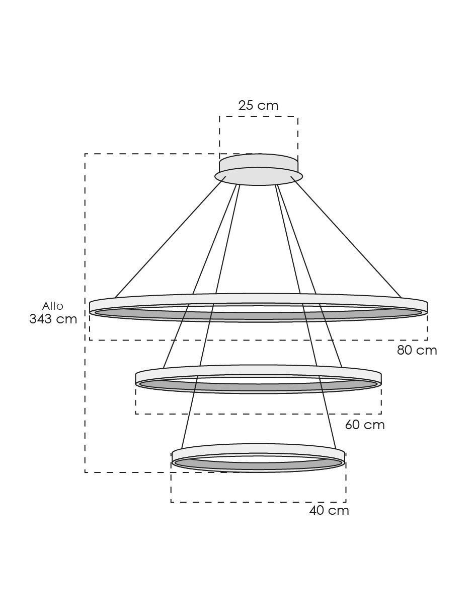 Lámpara colgante LED Class