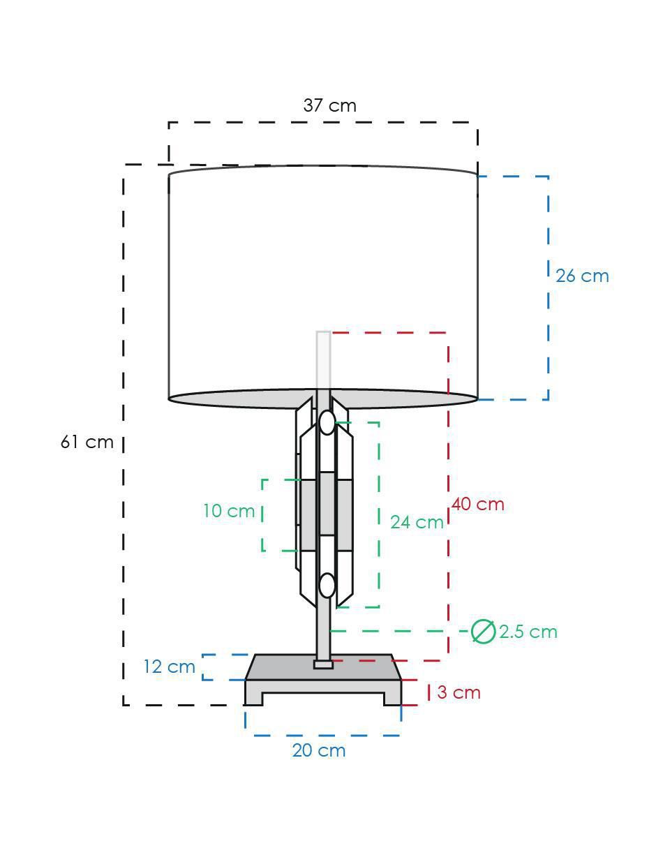 Lámpara de mesa LED Class