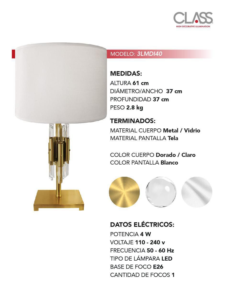 Lámpara de mesa LED Class