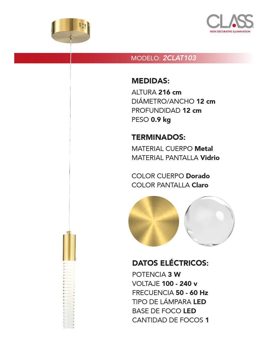Lámpara colgante LED Class