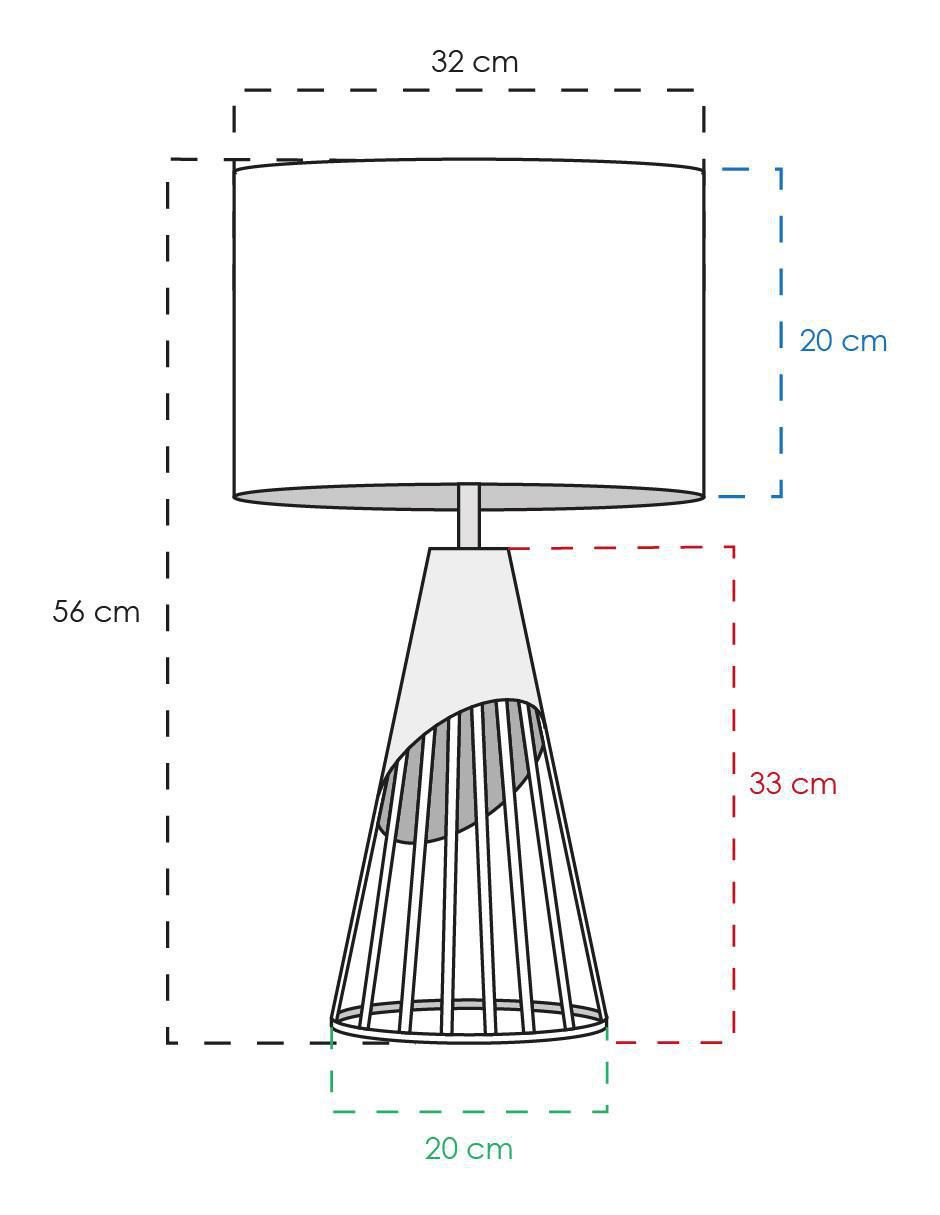 Lámpara de mesa LED Class