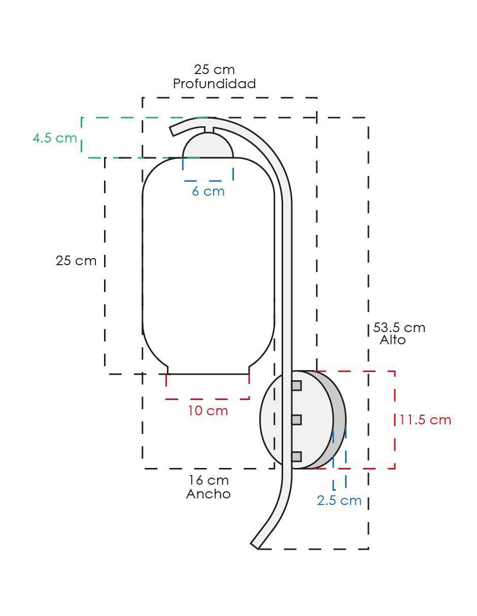 Árbotante led 9