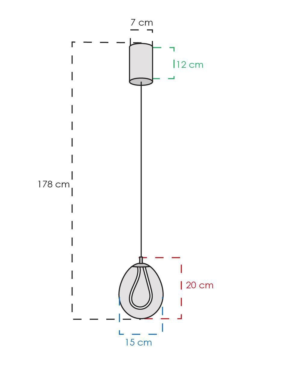 Lámpara colgante LED Class
