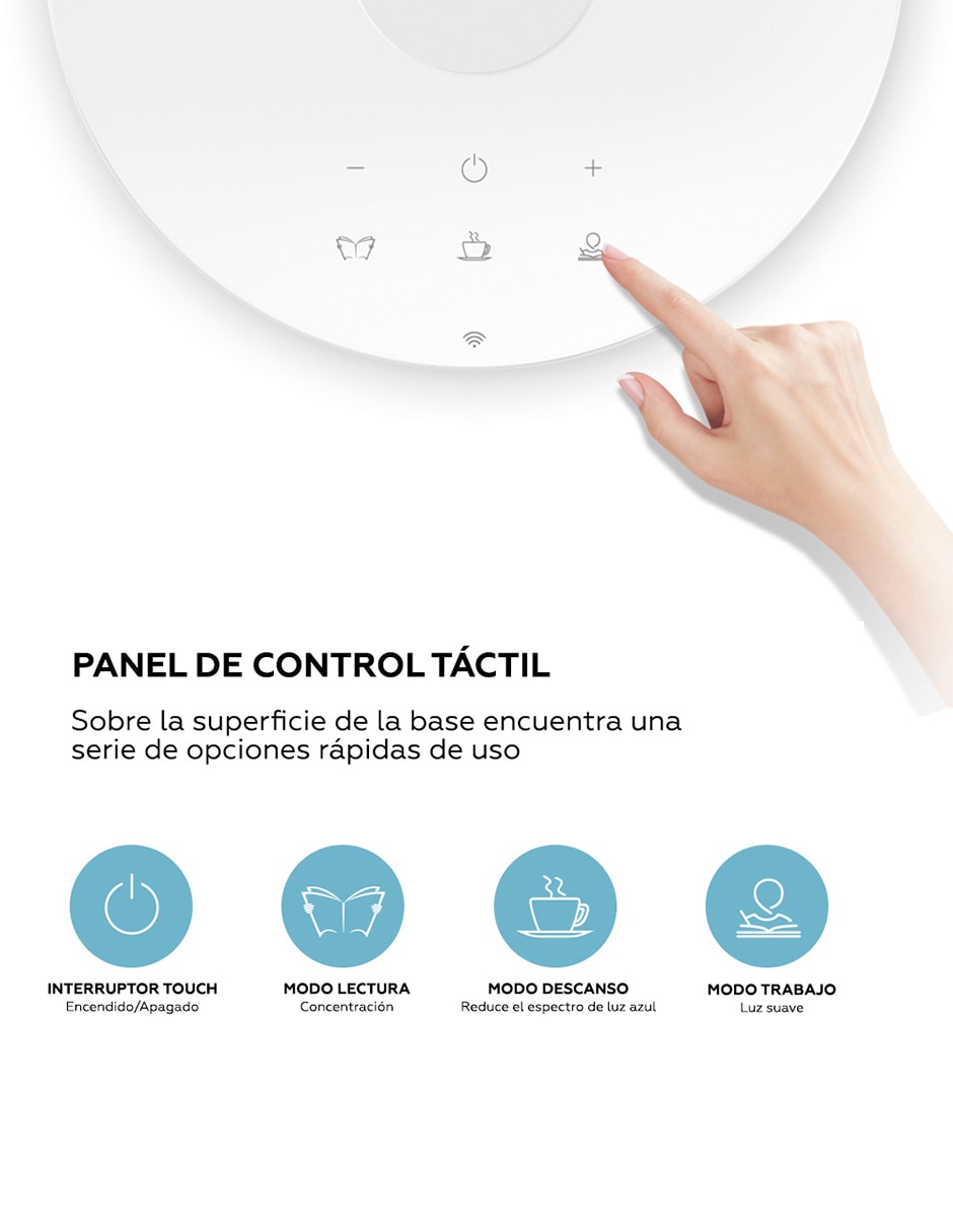 Lámpara escritorio LED Beacon Smart 7