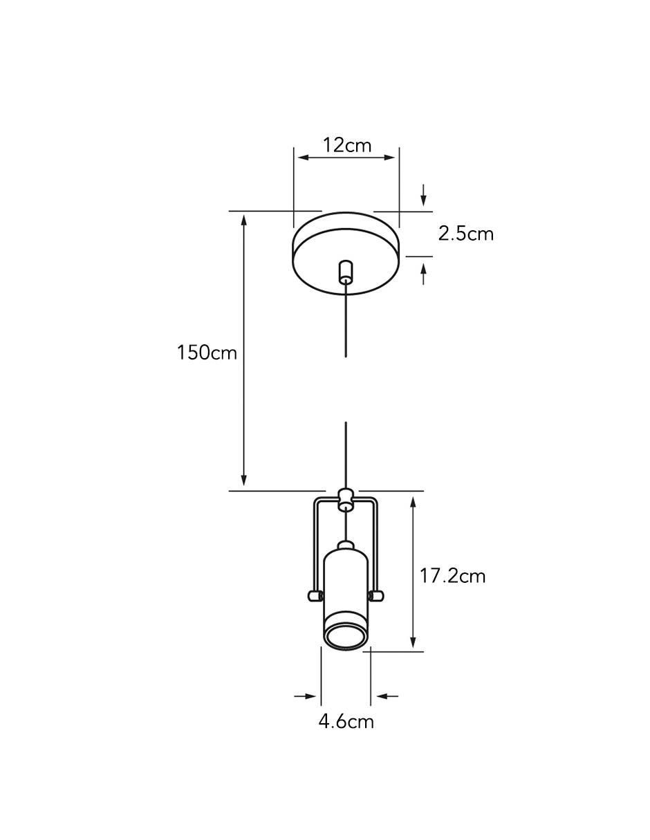 Lámpara colgante led 9