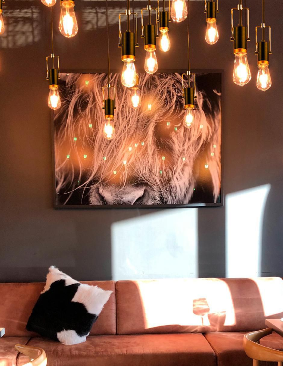 Lámpara colgante led 6