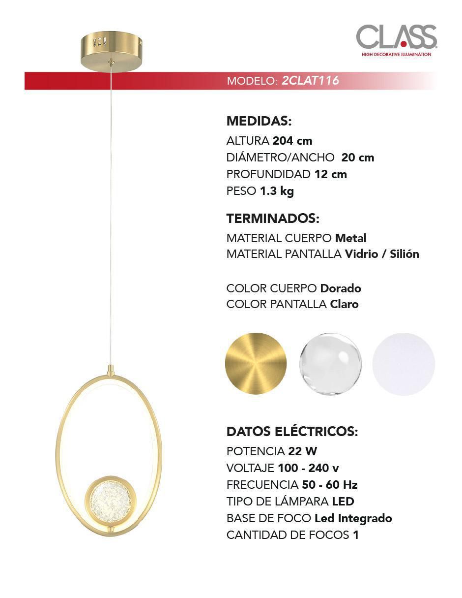 Lámpara colgante LED Class