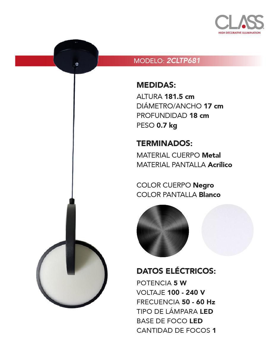 Lámpara colgante LED Class