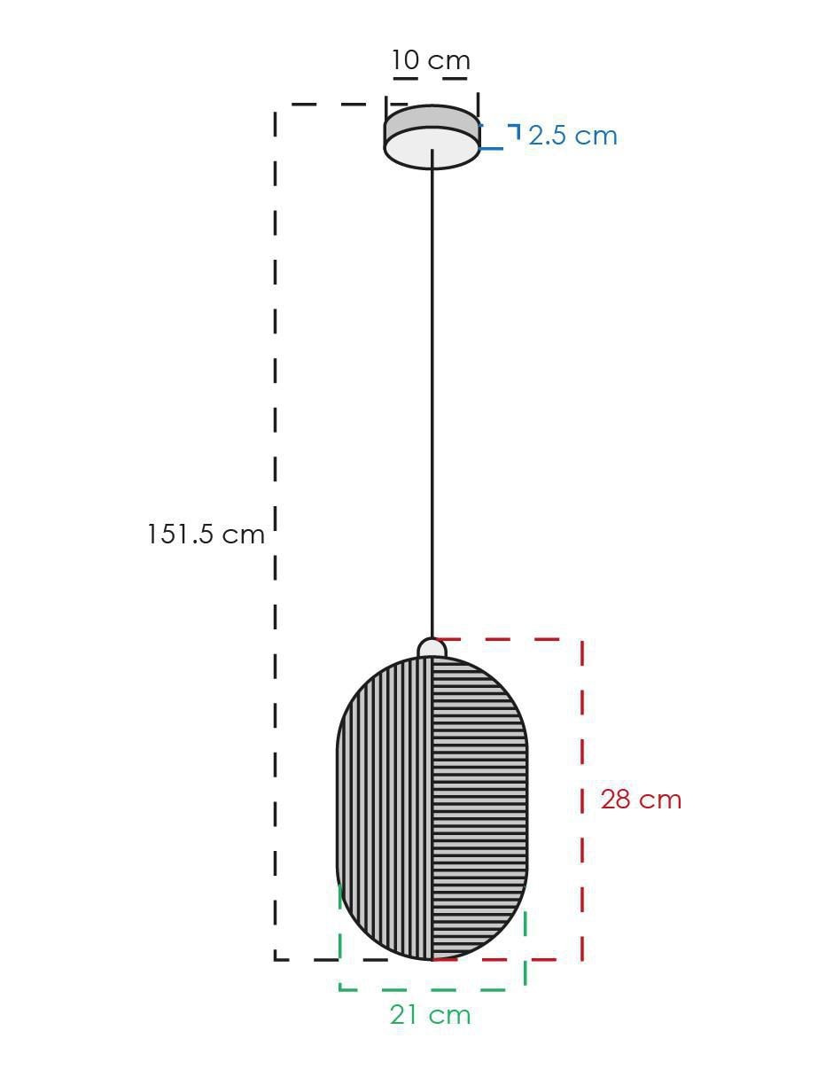 Lámpara colgante LED Class