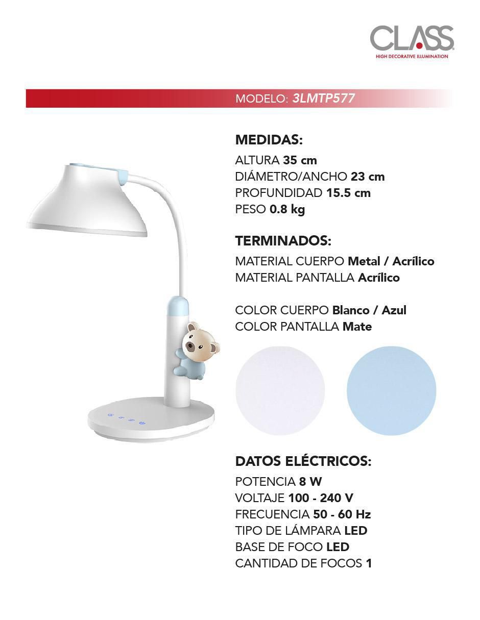 Lámpara de mesa LED Class