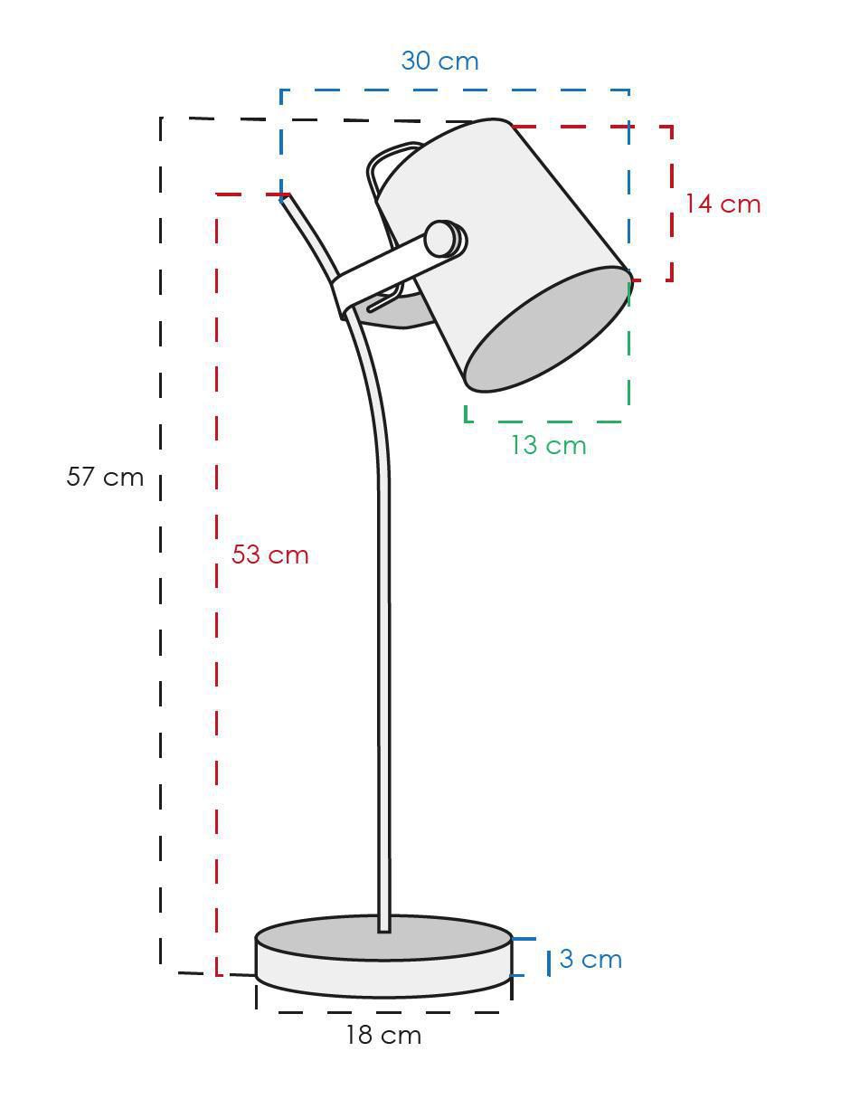 Lámpara de mesa LED Class