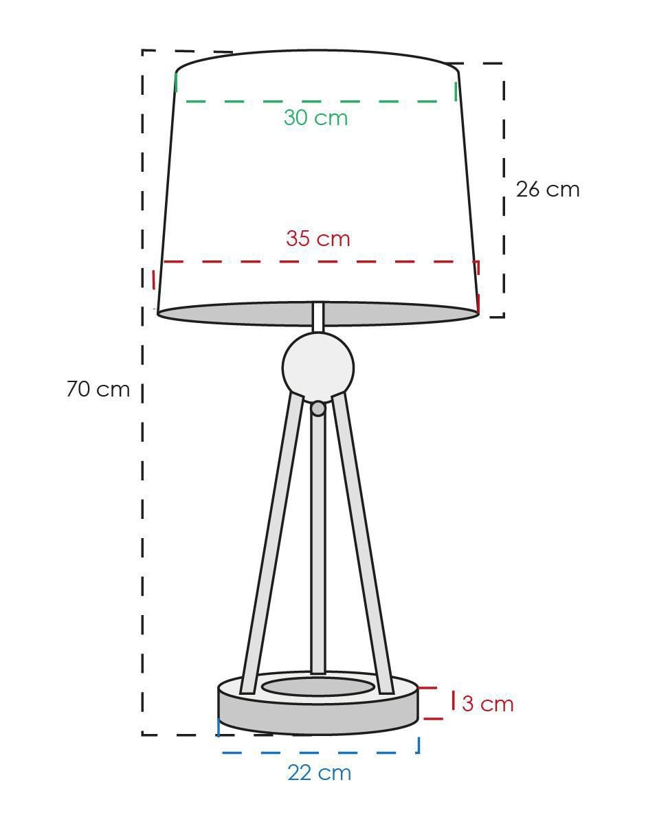 Lámpara de mesa LED Class 6