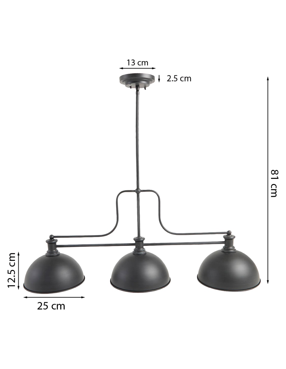 Lámpara colgante Haus led Barney