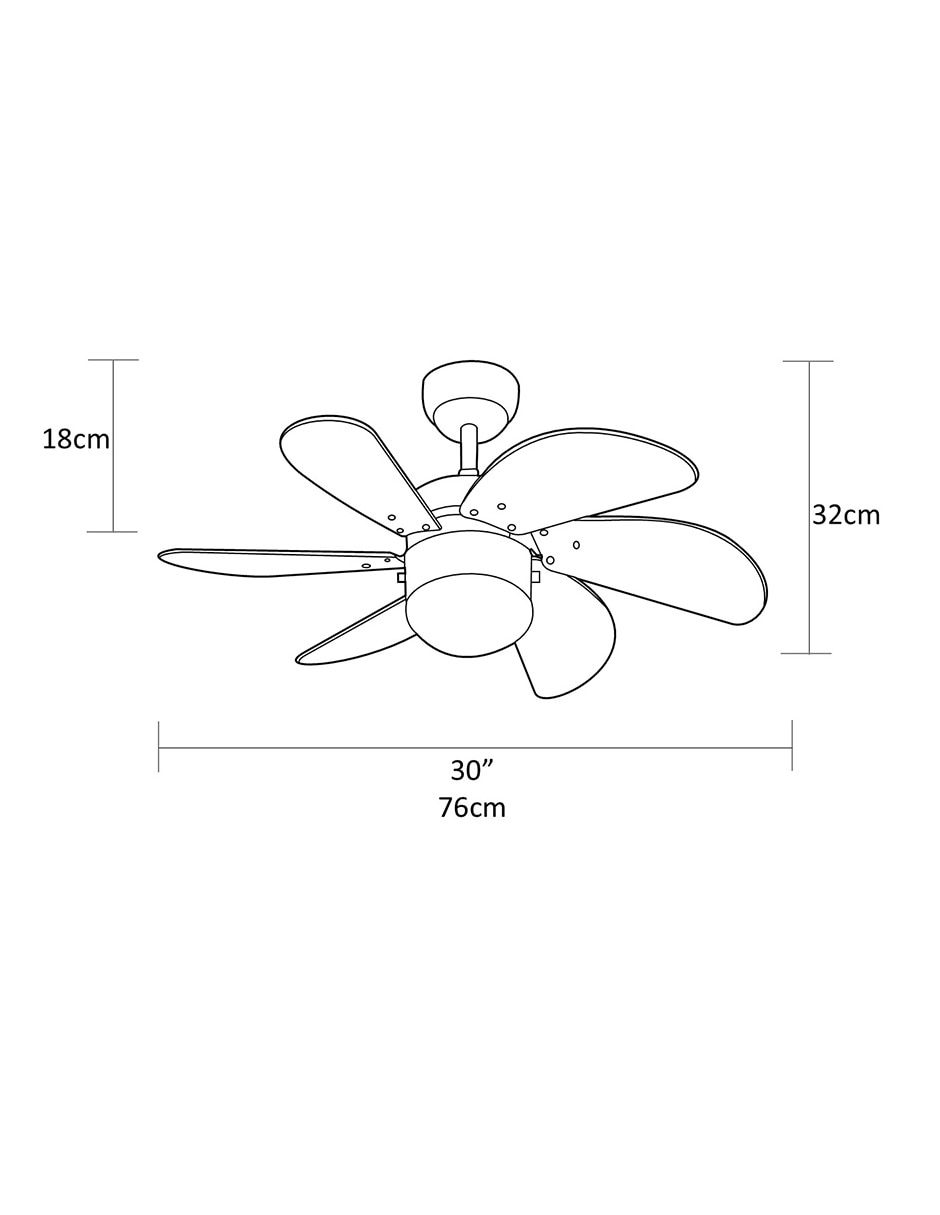 Ventilador de techo Westinghouse 3 velocidades