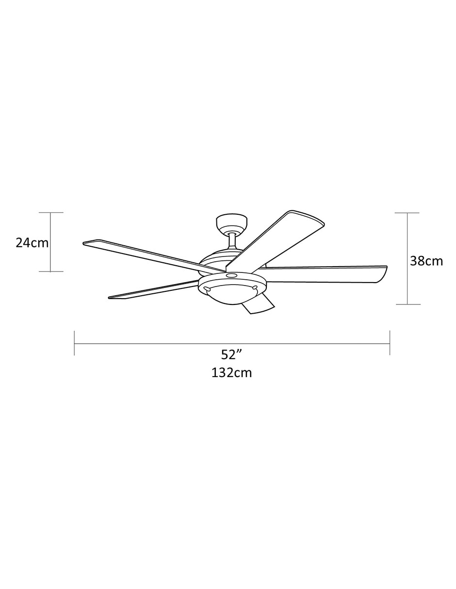 Ventilador de techo Westinghouse 3 velocidades