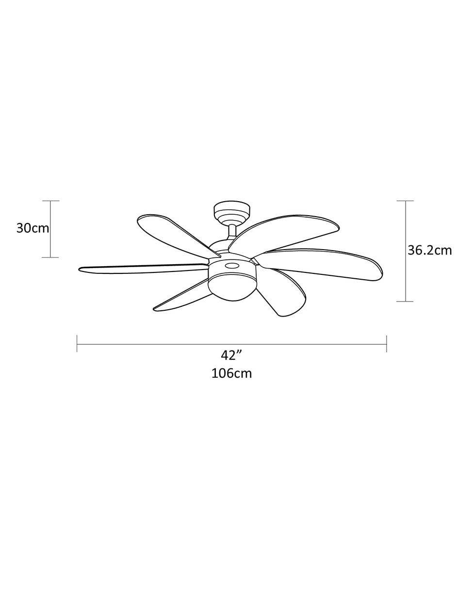Ventilador de techo Westinghouse 3 velocidades