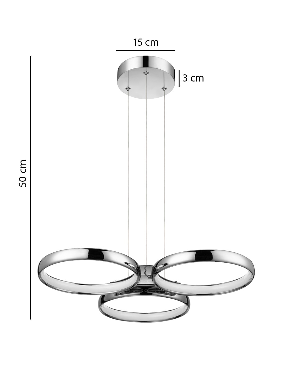 Lámpara colgante led 8