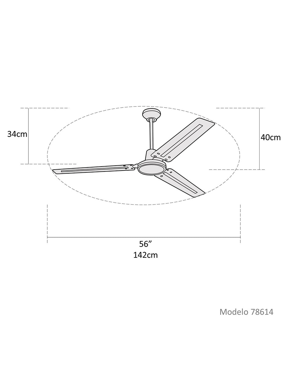 Ventilador de techo Westinghouse 5 velocidades