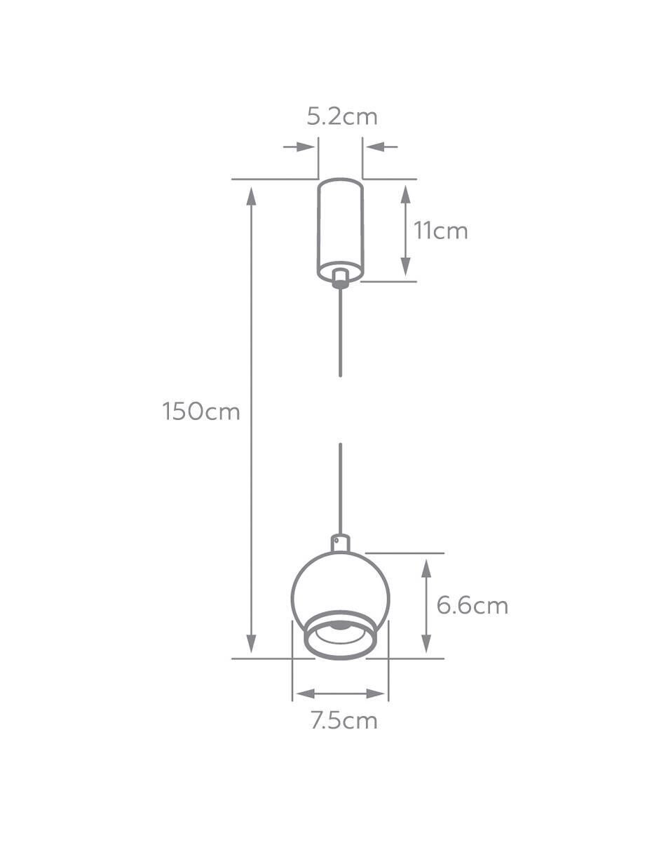 Lámpara colgante LED 5
