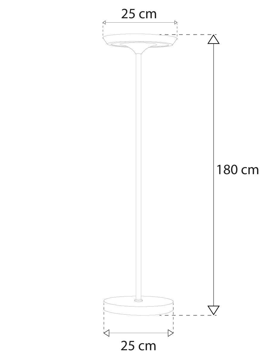 Lámpara de pie LED Mil Luces Sasori