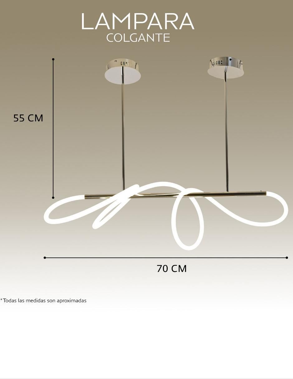 Lámpara colgante LED 3