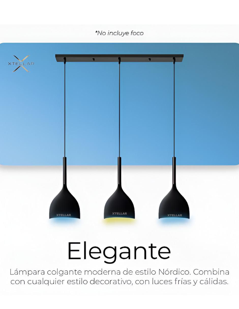 Lámpara colgante Xtellar incandescente