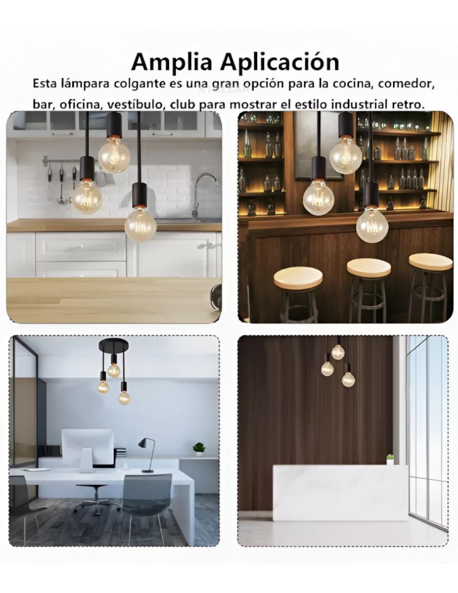 Lámpara colgante Xtellar incandescente