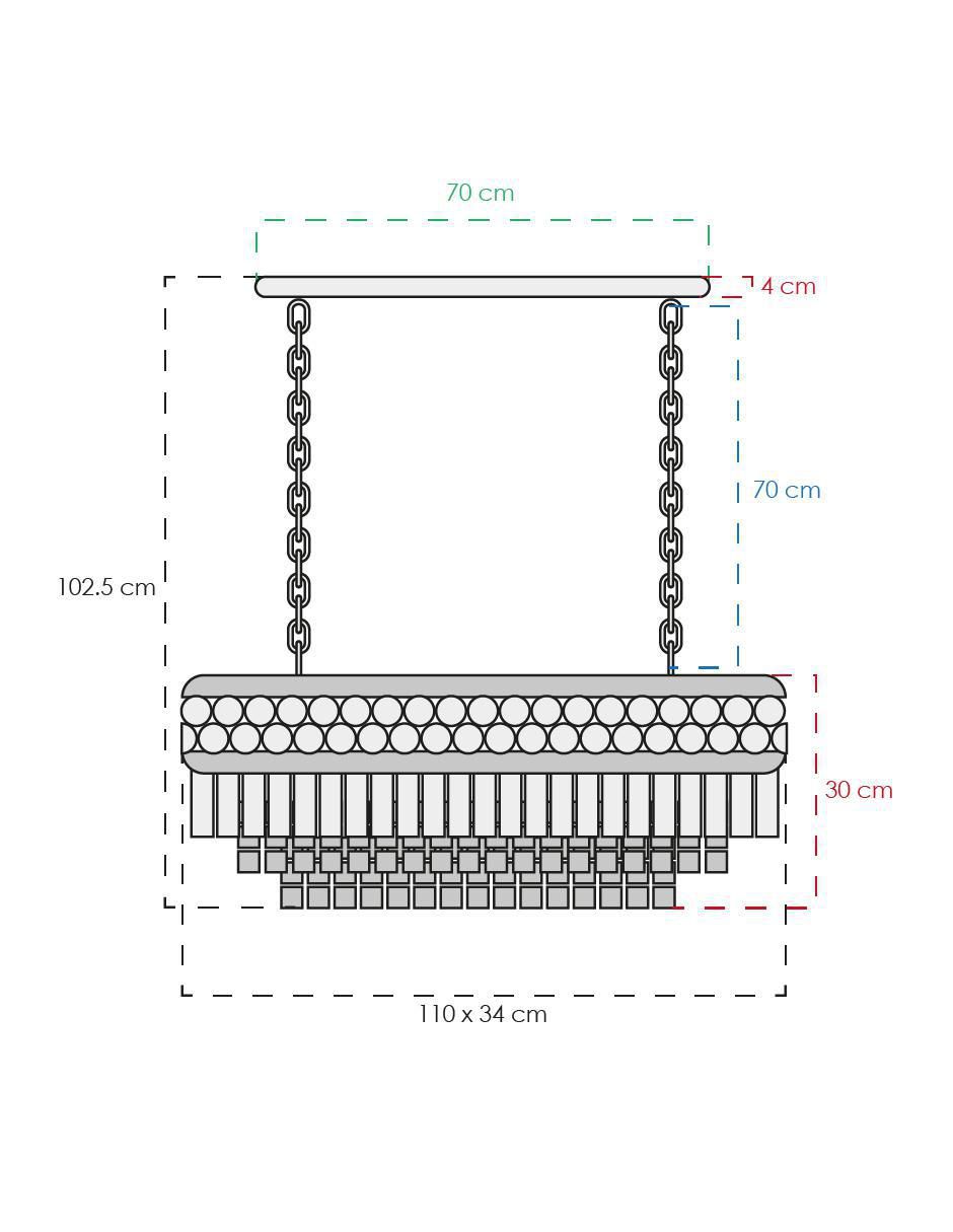 Lámpara colgante LED Class