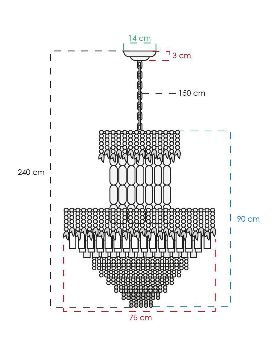 Lámpara colgante LED Class